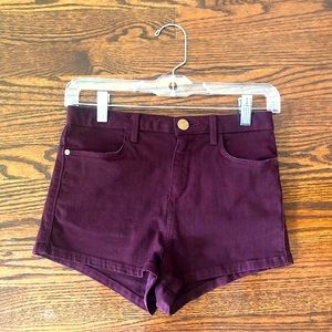 Topshop Moto..Jean shorts size 4